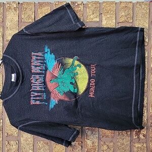 Disney Fly High Pepita Dark Gray T-Shirt Size Large